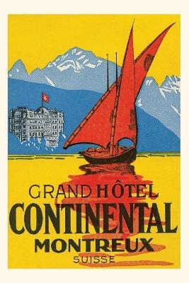 Vintage Journal Montreux, Switzerland Travel Poster