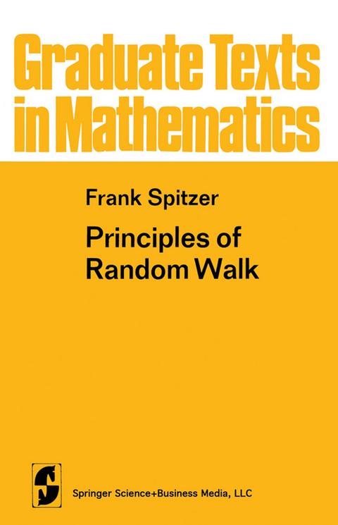 Principles of Random Walk - Frank Spitzer