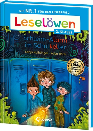 Leselöwen 2. Klasse - Schleim-Alarm im Schulkeller