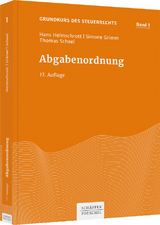 Abgabenordnung - Helmschrott, Hans; Grimm, Simone; Scheel, Thomas