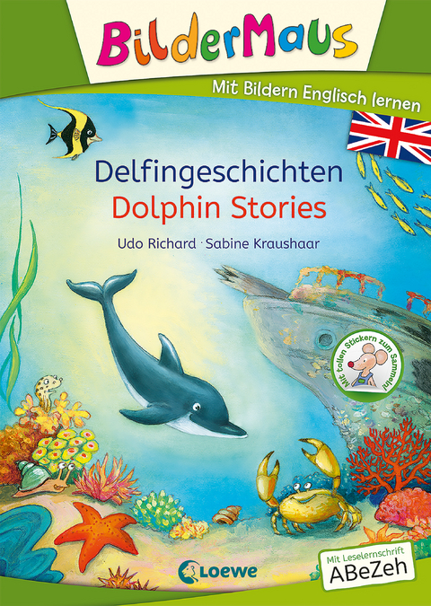 Bildermaus - Mit Bildern Englisch lernen - Delfingeschichten - Dolphin Stories - Udo Richard