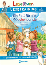 Lesel&ouml;wen Lesetraining 2. Klasse - Ein Fall f&uuml;r die M&auml;dchenbande - Eva Hierteis