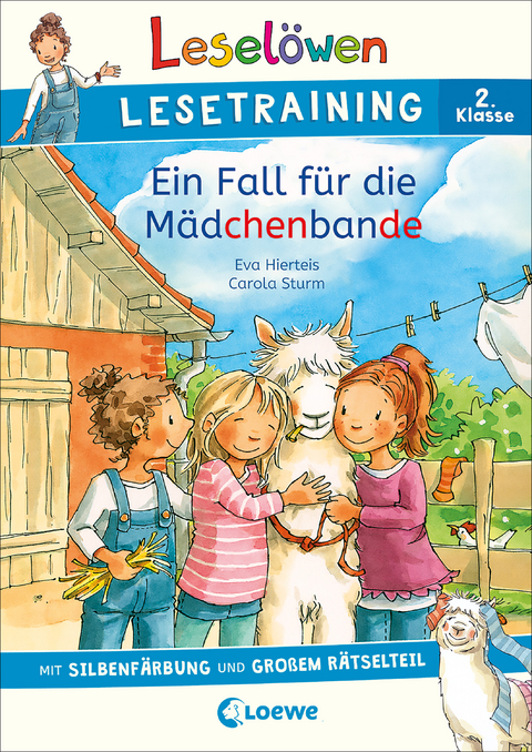 Lesel&ouml;wen Lesetraining 2. Klasse - Ein Fall f&uuml;r die M&auml;dchenbande - Eva Hierteis