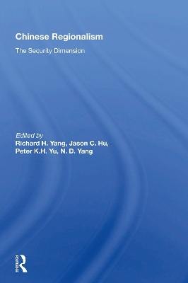 Chinese Regionalism - Richard H Yang