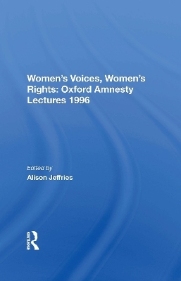 Women's Voices, Women's Rights - Alison Jeffries
