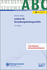 Lexikon für Verwaltungsfachangestellte - Ickstadt, Ewald; Dinges, Marvin