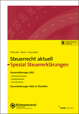 Steuerrecht aktuell Spezial Steuererklärungen 2021