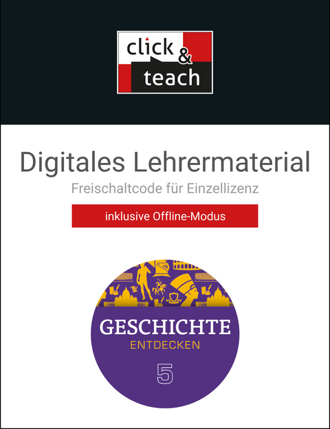 Geschichte entdecken &ndash; Bayern / Geschichte entdecken BY click & teach 5 Box