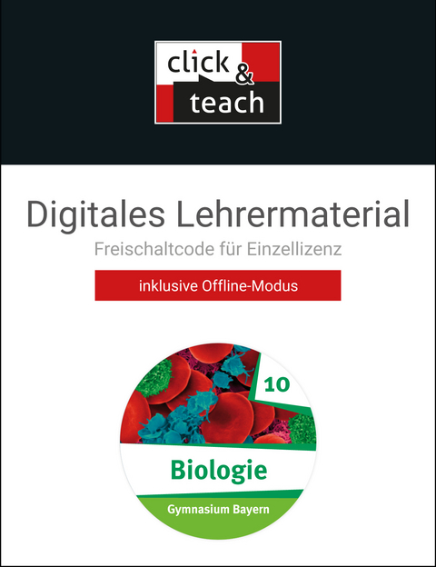 Biologie &ndash; Bayern / Biologie Bayern click & teach 10 Box - Michaela Fleischmann, Kathrin Gritsch, Alina Hermann, Martina Knapp, Johannes Schmidkonz, Sonja Schmidkonz, Margit Schmidt, Erik Schuhmann, Harald Steinhofer, Christoph Trescher, Theresa Wachter