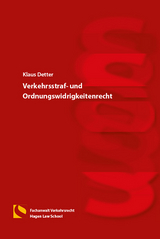 Verkehrsstraf- und Ordnungswidrigkeitenrecht - Detter, Klaus