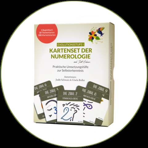 Kartenset der Numerologie nach Judit Schwarz - Gisela Buller, Judit Schwarz
