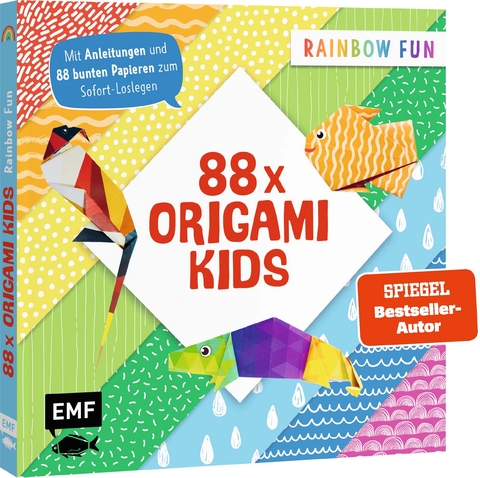 88 x Origami Kids &ndash; Rainbow Fun - Thade Precht