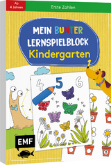 Mein bunter Lernspielblock – Kindergarten: Erste Zahlen - 