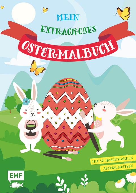 Mein extragro&szlig;es Ostermalbuch