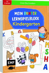 Mein bunter Lernspielblock &ndash; Kindergarten: Erste Buchstaben