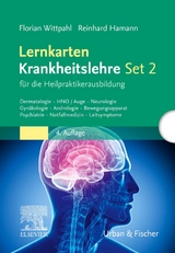 Lernkarten Krankheitslehre Set 2 für die Heilpraktikerausbildung - Wittpahl, Florian; Hamann, Reinhard