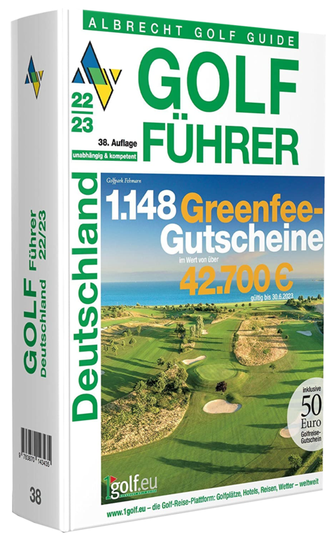 Albrecht Golf F&uuml;hrer Deutschland 22/23 inklusive Gutscheinbuch - Thomas Mayr
