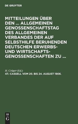 Cassell, vom 20. bis 24. August 1906. - 