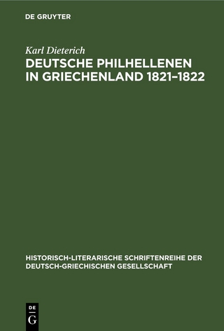 Deutsche Philhellenen in Griechenland 1821–1822