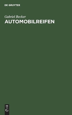 Automobilreifen - Gabriel Becker