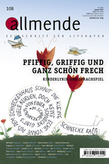 Allmende 108 &ndash; Zeitschrift f&uuml;r Literatur - 