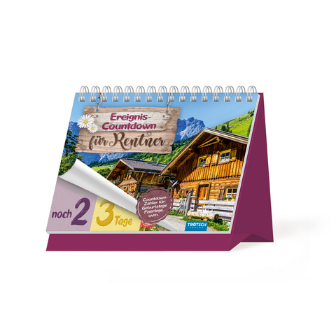 Tr&ouml;tsch Event-Countdown Ereignis-Countdown f&uuml;r Rentner - 