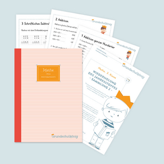 Grundschule - Mathe, 3. Klasse: Wiederholung des Jahresstoffs - Teil 2