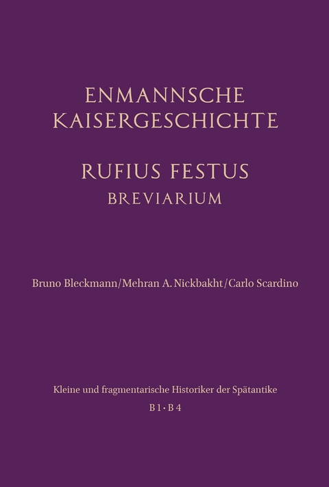 Enmannsche Kaisergeschichte. Rufius Festus - 
