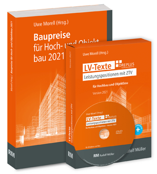 LV-Texte + Baupreise für den Hochbau und Objektbau 2021