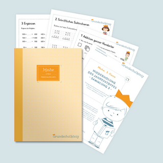 Grundschule - Mathe, 3. Klasse: Wiederholung des Jahresstoffs - Teil 3