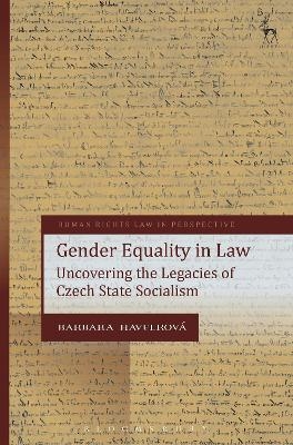Gender Equality in Law - Barbara Havelkov&aacute;