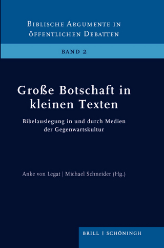 Große Botschaft in kleinen Texten
