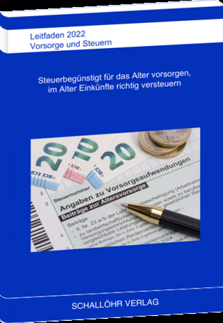 Leitfaden 2022 Vorsorge und Steuern