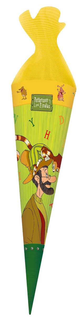 Trötsch Pettersson und Findus Schultüte 35 cm