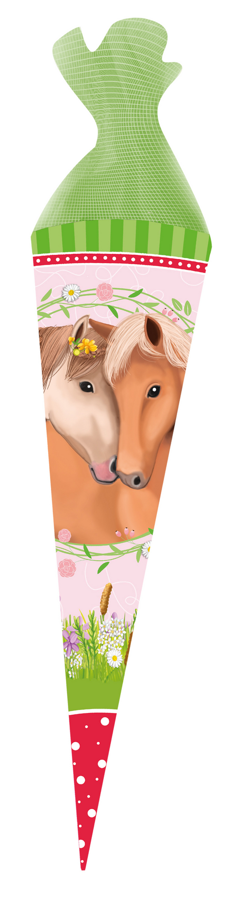 Tr&ouml;tsch Schult&uuml;te 22 cm Pferde - 