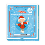 Tr&ouml;tsch Unser Sandm&auml;nnnchen Mappe mit Vorlagen und Kreidemarker Wundersch&ouml;ne Fensterbilder mit Kreidemarker - 