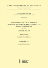 Katalog der Handschriften des Augustiner Chorherrenstiftes Klosterneuburg
