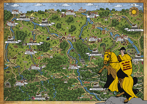 Mark Mei&szlig;en - Poster "Unser Zuhause vor 700 Jahren - Frank Berliner, Cindy Lederer