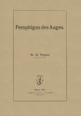 Pemphigus des Auges