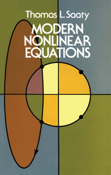 Modern Nonlinear Equations - Thomas L. Saaty