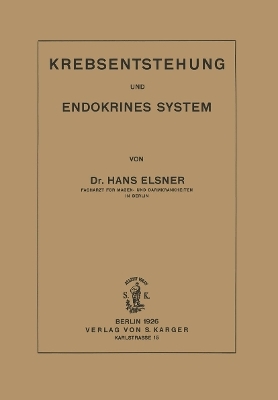 Krebsentstehung und endokrines System