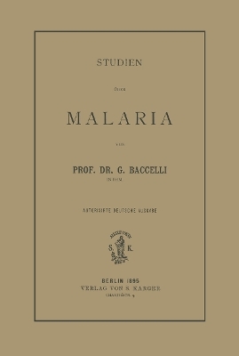 Studien &uuml;ber Malaria - G. Baccelli