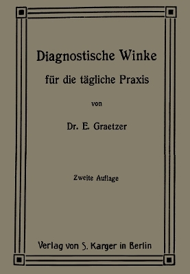 Diagnostische Winke für die tägliche Praxis