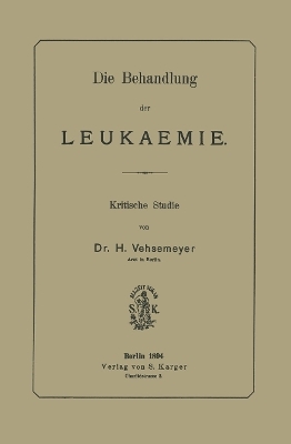 Die Behandlung der Leukämie