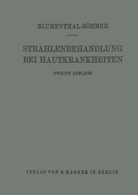 Strahlenbehandlung bei Hautkrankheiten