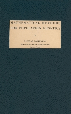 Mathematical Methods for Population Genetics