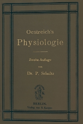 Oestreich's Compendium der Physiologie des Menschen