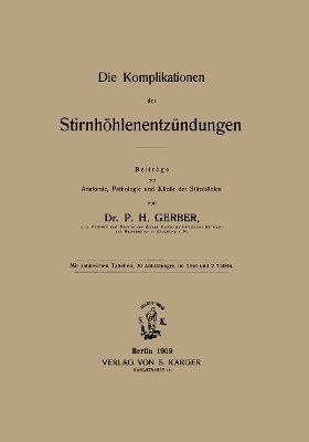Die Komplikationen der Stirnhöhlenentzündungen