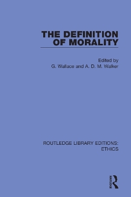 The Definition of Morality - 