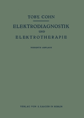 Leitfaden der Elektrodiagnostik und Elektrotherapie